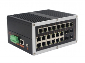 網管工業級 千兆4光20電-SFP