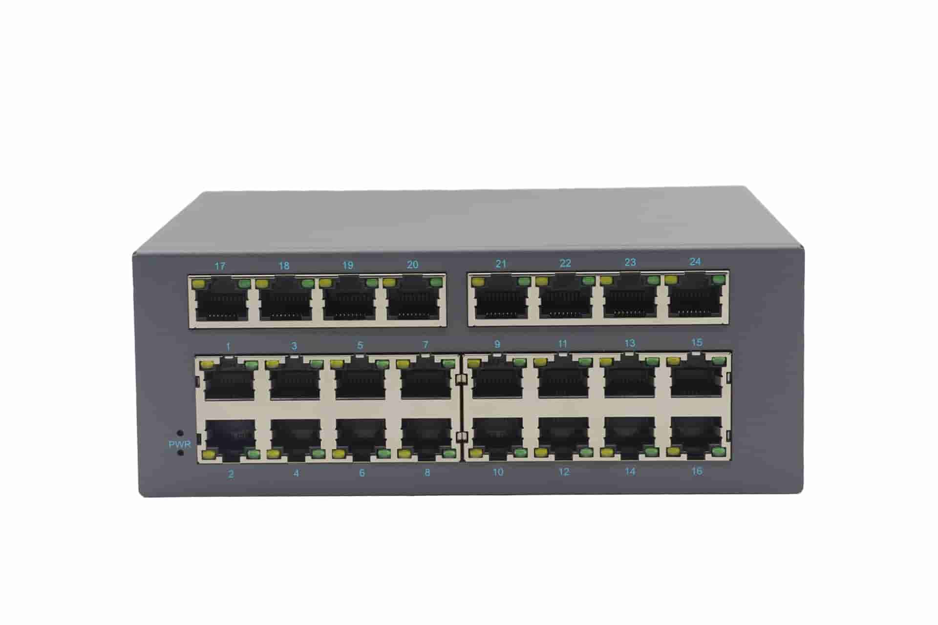 百兆24電口交換機
